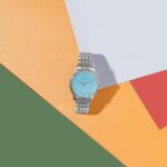 Sonata Beach Pop Quartz Blue Round Dial Men's Watch | Stainless Steel Material | Multi Color Band - SP70070SM02