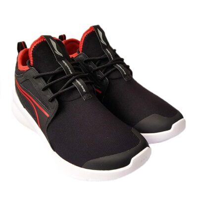 Li-Ning Basketball Culture Professional Basketball Shoes, Black/Crimson White - 10.5 US