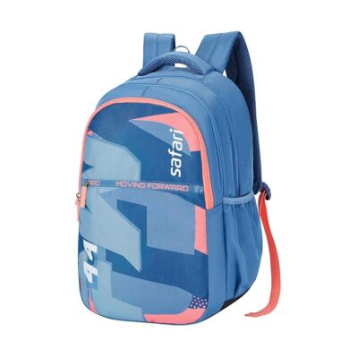 Safari Rove 37L Casual Printed Backpack, 2 Compartments, Bottle Holder, Front Pocket, School Bag for Boys, College Bag, Office Bag, Travel Bag for Men