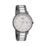 Sonata Quartz Analog with Date Stainless Steel Strap Watch for Men-NS7131KM02