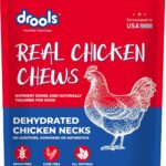 Drools Dog Treats, Dehydrated Real Chicken Chews Necks, 70g
