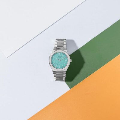 Sonata Beach Pop Quartz Blue Round Dial Men's Watch | Stainless Steel Material | Multi Color Band - SP70071SM01
