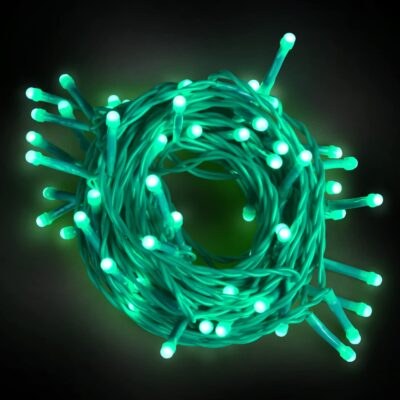 EcoLink StarGlow 9-Meter LED String Light for Decoration | 3-watt, Green