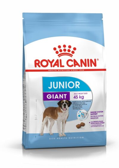 Royal Canin Giant Junior Dog Food, 15 Kg, Dry Food, Supports Immune System & Muscle Mass Development