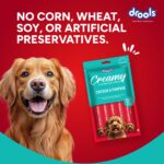 Drools Dog Treats, Creamy Chicken & Pumpkin, Tasty & Nutritious Snack for All Breeds, (15g x5),75g