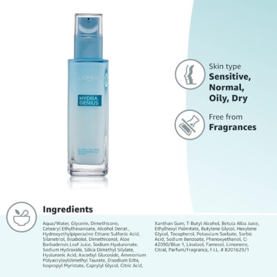 Loreal Paris Hyaluronic Acid Moisturizer For Face, L'Oreal Paris Skincare