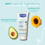 Mustela Stelatopia Cleansing Gel with Sunflower Oil - 200ml | Tear-Free Baby Cleanser for Face & Body | Enriched with Natural Avocado Perseose | Gentle, Hypoallergenic Baby Wash