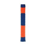 SG Players Bat Grip | Orange blue | Textured | Men & Boys | Soft Feel | Shock Absorption | Single Grip | Improved Control & Comfort