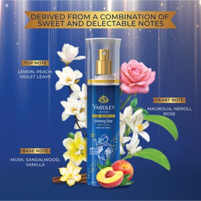 Yardley London Glam Collection Shining Star Perfume Spray - 135 ml