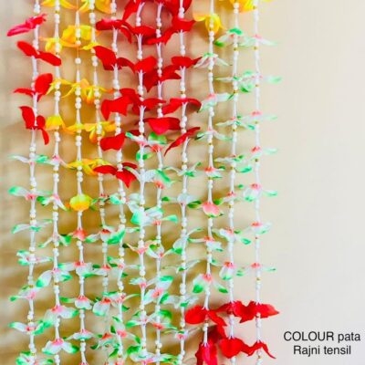 Artificial Multi Color Flower and Beads Garland for Decoration (DP-204)