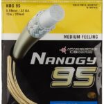 Yonex Nanogy 95 Badminton Strings, 0.69mm (Cosmic Gold)