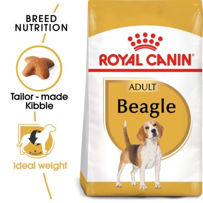 Royal Canin Beagle Adult Dog Food, 3 Kg, Dry Food, Supports Ideal Weight, Helps with Food intake control, Promotes Healthy Bone & Joint health