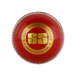 SS Swinger Leather Cricket Ball, Pack of 2 , Red (Standard Size)