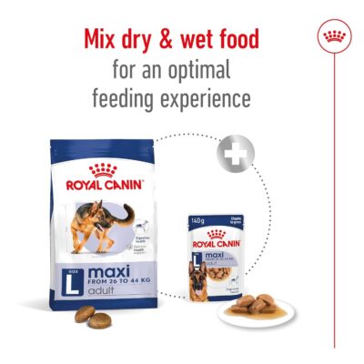 Royal Canin Maxi Adult Dog Food, 1 Kg, Dry Food, Supports Digestive Health & Optimal Health, Provides Bone & Joint Support