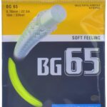 Yonex Badminton Strings BG 65, 0.70mm (Green)