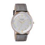 Sonata Poze Quartz Analog White Dial Leather Strap Watch for Men