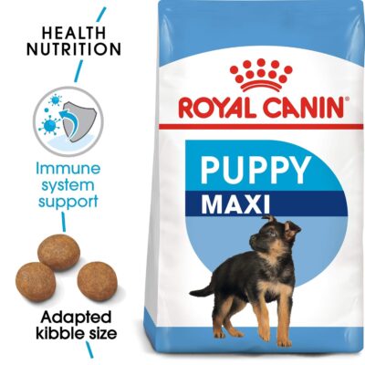 Royal Canin Maxi Puppy Food, 1 Kg, Dry Food, Supports Immune System & digestive health, Provides Long growth, moderate energy