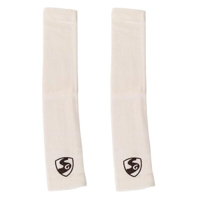 SG Legend Cricket Arm Sleeves, UV Protection, Compression Support, Sweat-Wicking Fabric, Sports Training (Pack of 6)