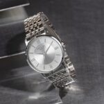 Sonata Poze Analog Quartz Silver Dial Watch for Men
