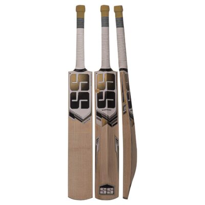 SS MAGNUM Grade 4 Kashmir Willow Cricket Bat – Short Handle (With Cover, For Leather Ball)