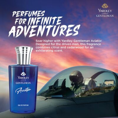 Click to see full view Yardley London Gentleman Aviator|England's Finest Fragrance|EDP Perfume For Infinite Adventure|30 ml