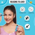 SUGAR POP Waterproof Mascara | Vitamin E & Jojoba Oil | Smudge-proof | Lengthening | Water-Resistant | 8 gms - 01 Black