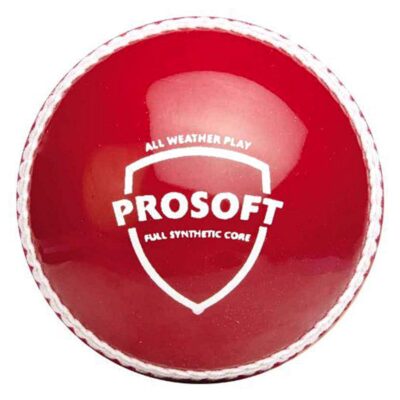 SG Rubber Prosoft Tennis Ball, Rubber, Red, 300 Grams