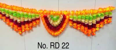 Artificial Flower Toran Garland for Door Wall Hanging (RD 22)