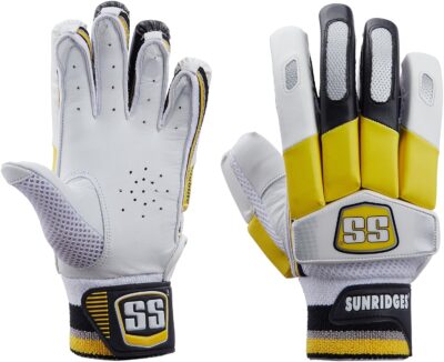 SS Clublite Boy's RH Batting Gloves (White)