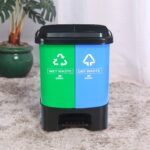 Nilkamal 10 Liter Twin Dustbin
