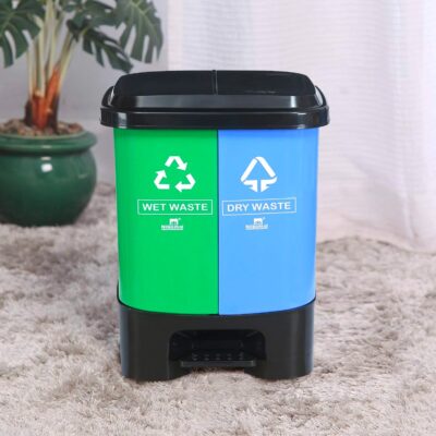 Nilkamal 10 Liter Twin Dustbin