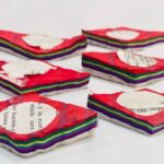 Square Multi-Color Paper Ribbon Decoration for All Festival_ (DP 67)