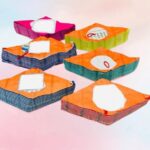 Fusion Tone Layered Diamond Paper Decor (DP‑87)