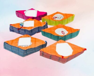 Fusion Tone Layered Diamond Paper Decor (DP‑87)