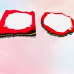 Scalloped Square & Round Multi-Layer Paper Decor (DP‑74)