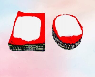 Traditional Multi-Color Layered Hanging Décor – Round & Square (DP‑77)