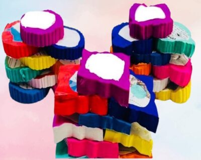 Single-Color Paper Hanging – Round, Square & Chalta for Decoration (DP‑89)