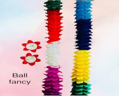 Ball Fancy Shape Long Paper Cutting for Decoration (DP-744)