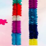 Handcrafted Lotus Style Short Paper Decoration (DP‑764)