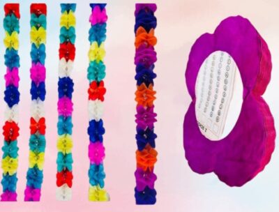 Star Flower Layered Paper Hanging for Festive Decoration (DP‑745)
