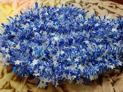 Tinsel Strings with Star for Decorating (Yash-227)