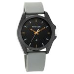 Fastrack Tees Analog Grey Dial Unisex-Adult Watch-68011PP08