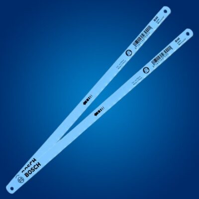 Bosch SR-1686 2608003027 High Speed Steel 18 Teeth Hacksaw Blade (Blue, 2-Pieces)