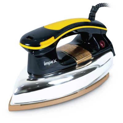 Impex Fabrika Heavy weight Electric Iron With Nonstick coated soleplate and Shockproof Iron Box Having 2 Years Warranty (1000W - Heavy - 1.5 KG)