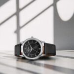 Titan Karishma Zing Quartz Analog Black Dial Leather Strap Watch for Men-1638SL02