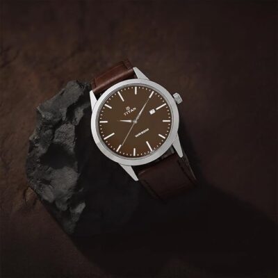 Titan Analog Brown Dial Men's Watch NM1584SL04/NN1584SL04/NP1584SL04