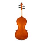 Kadence Vivaldi 4/4 Violin with Bow, Rosin & Hard Case – Brown Glossy (Model V001C)