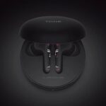 LG Tone Free Hbs-Fn5U True Wireless Bluetooth in Ear Earbuds -Uvnano 99.9% Bacteria Free,Prestigious British Meridian Sound,Dual Microphones,Ipx4 Water Resistance,Total 18 Hours Battery Life(Black)