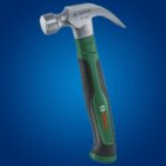 BOSCH 340g/12 oz Claw Hammer Powerful Carbon Steel Head, Ergonomic Soft Grip Handle, V-Shaped Claw For Easy Nail Removal