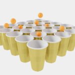 Party Glasses | Beautiful Drinking Glass for Party | 300ml Party Glass - Set of 20 (Gold)